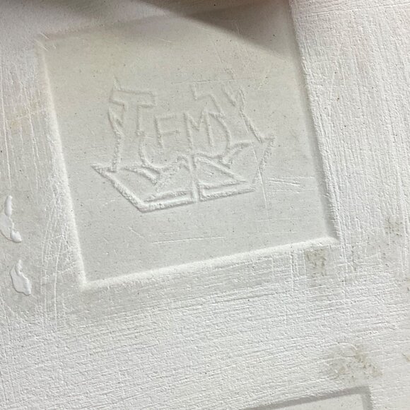 Vtg 1960s Ceramic Wall Plaque Trivet Rooster Cast Iron Frame Country Prayer 9" - Picture 2 of 6